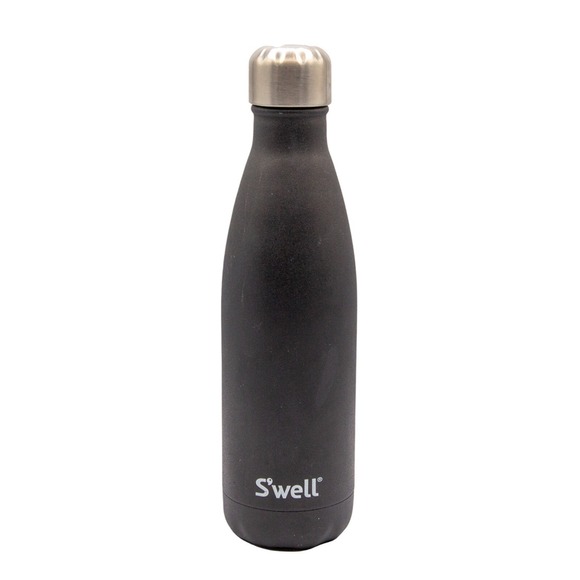 Swell Insulated Stainless Steel Water Bottle 17oz / 500ml Matte Black Y3a - Picture 1 of 4